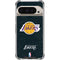 NBA Los Angeles Lakers Black Primary Logo Pixel 9 Pro XL Clear Case